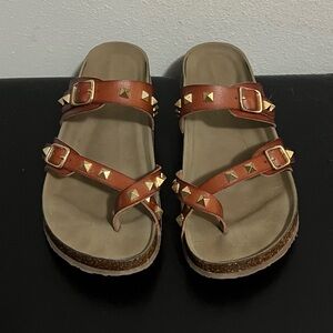 Madden Girl studded sandals